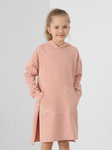 Sukienka dziewczęca 4F JUNIOR pink (HJL22-JSUDD001-64S)