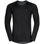 Koszulka termoaktywna z długim rękawem męska Odlo Active F-Dry Light szybkoschnąca odzież sportowa czarna (141282/15000)